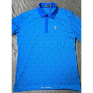 Men's Blue Polo Shirt